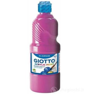 Giotto Tubi tempera FLACONE 500ML TEMERA ACRILIC MAGENT