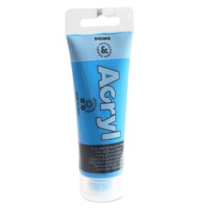 Primo Tubi tempera Tempera tubo acrilico col.cyano75ml