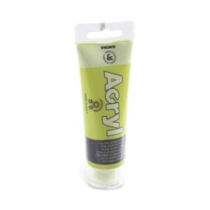 Primo Tubi tempera colore acrilico fine in tubo da 75ml Verde Chiaro 600