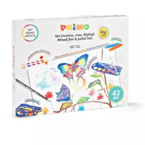 Primo Kit Creativi SET DISEGNO MAXI DA 43PZTEMP.PASTEL