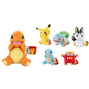 Rei Toys Action Figures Pokemon  peluche cm 20 ass ass 6 Espositore banco