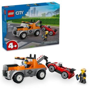 Lego Costruzioni Autogrù e officina auto sportive
