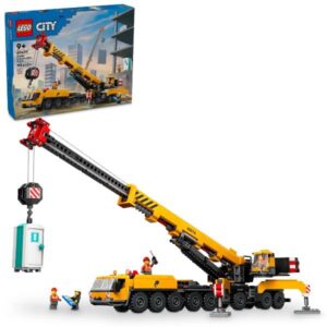 Lego Costruzioni Gru da cantiere mobile gialla