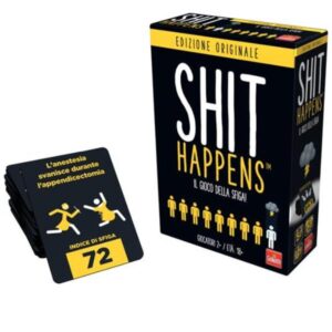 Lean Toys Giochi d’Azione e di Abilità SHIT HAPPENS – IL GIOCO DELLA SFIGA