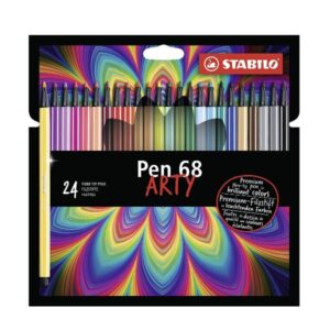 Stabilo Pennarelli AST24 STABILO PEN 68 SCAT.CART ARTY