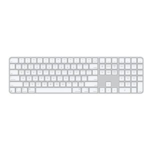 Apple Tastiere Magic Keyboard with Touch ID and Numeric Keypad for mac with apple silicon – Italian – White Keys