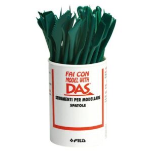 Das Paste per modellare BARATTOLO 48 PZ SPATOLA IN PLASTICA