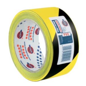 Eurocel Nastri adesivi ROTOLO PVC GIALLO/NERO 50X66
