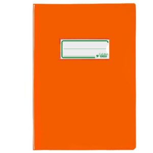 Favorit Copriquaderni CF24 COPRIQUADERNO A5 LACCATO LUCIDO  I M GREEN BIO-BASED 180MY ARANCI