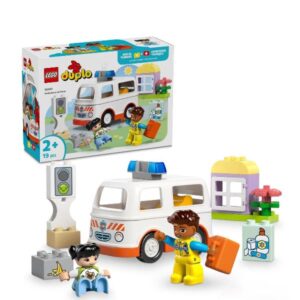 Lego Costruzioni Ambulanza e autista