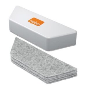 Nobo Accessori Lavagne e Planning CANCELLINO LAVAGNA MAGNETICA BIANCO