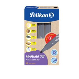 Pelikan Marcatori CF10PERM.MARKER 711P.SCALPELLO NERO
