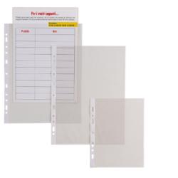Sei rota Buste in Plastica CF25BUSTE ERCOLE A4 TRASP