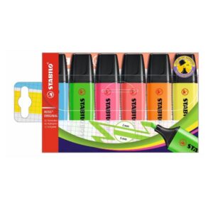 Stabilo Evidenziatori CF6STABILO BOSSORIGINAL 4 COL ASS