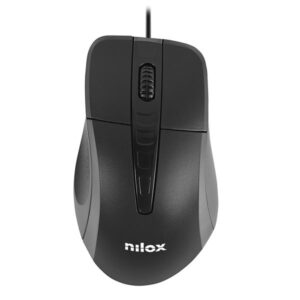 Nilox Mouse =>>MOUSE OTTICO USB 1000DPI BLACK