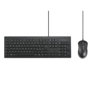 Kensington Kit Tastiera e Mouse KIT DI TASTIERA/MOUSE CON CAVO KM100 EQ – IT