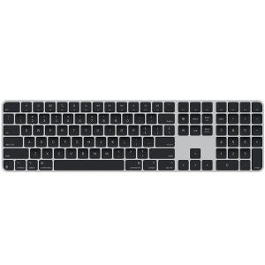 Apple Tastiere Magic Keyboard with Touch ID and Numeric Keypad for mac with apple silicon – German – Black Keys
