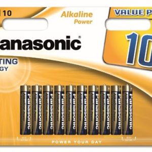 Panasonic PILE ALCALINE Blister10ministiloAAA AlkalinePower