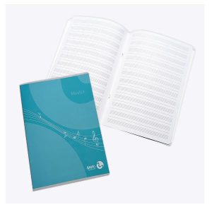 Be More Album e blocchi da disegno CF 10 ALBUM MUSICA PENTAGRAMMATO A4 90GR FG 16 CARTONCINO PESANTE VERNICE U.V.
