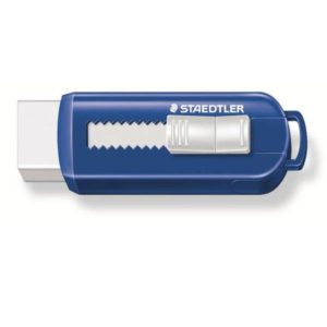 Staedtler Gomme Gomma con involucro in plastica rigida con cursore di scorrimento senza PVC ftalati e e latice