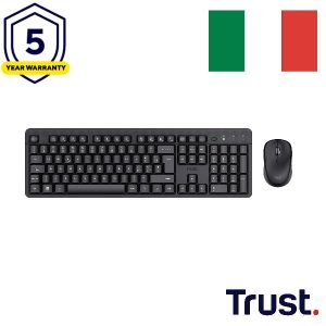 Trust Kit Tastiera e Mouse TKM-360 WIRELESS KEYBOARD MOUSE IT