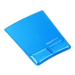 Fellowes Mouse Pad MOUSEPAD CON POGGIAPOLSI HEALTH-V CRYSTALS GEL BLU