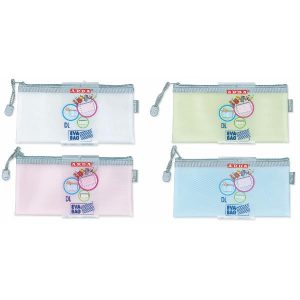 Arda Astucci CF12 BUSTINA IN EVA C/ZIP PASTEL DL 22×11 4 COLORI ASSORTITI