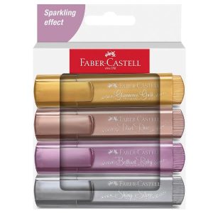 Faber Castell Evidenziatori CF4 EVIDENZIATORI TEXTLINER 46 METALLIC