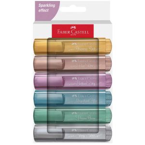 Faber Castell Evidenziatori CF6 EVIDENZIATORI TEXTLINER 46 METALLIC