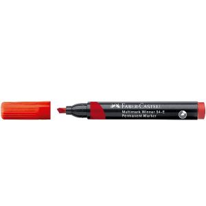 Faber Castell Marcatori CF12 MARKER MULTIMARK WINNER 54-E CHISEL RED