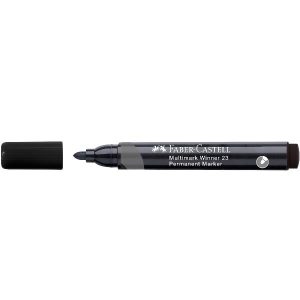 Faber Castell Marcatori CF12 MARKER MULTIMARK WINNER 23 R-TIP BLACK