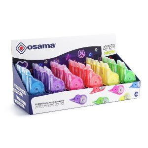 Osama Correttori ESP36 20METRI NEON CORRETTORE A NASTRO COLORI ASSORTITI