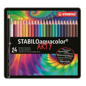 Stabilo Pastelli SCATOLA IN METALLO CON 24 COLORI ASS.