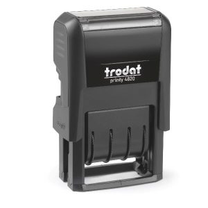 Trodat Timbri 4820P4 ITA NER-ECO TAM:NER DATA ITALIANA – ECO NERO 4 MM