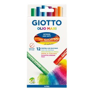 Giotto Pastelli CF12 PASTELLI AD OLIO  COL ASS.