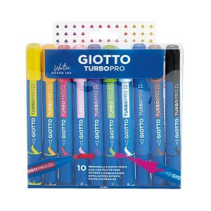 Giotto Pennarelli CF10 ASTUCCIO APPENDIBILE PENNARELLI A DOPPIA PUNTA COLORI CLASSICI