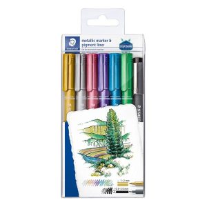 Staedtler Marcatori CF6 METALLIC PEN MARCATORI 6 COLORI ASSORTITI TRATTO 1/2MM