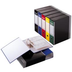 Sei rota Registratori Registratore Esa – F.to commerciale 22X30 – dorso 8 cm blu – anelli h 65mm