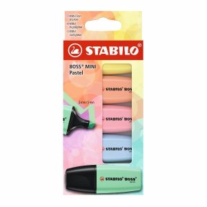 Stabilo Evidenziatori ASTUCCIO 5 PZ – BOSS MINI PASTEL