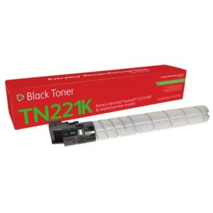 Xerox CONSUMABILI STAMPANTI LASER Everyday Remanufactured Toner replaces Konica Minolta TN221K Black (A8K3130)