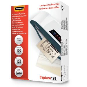 Fellowes Accessori per plastificatrici CF100POUCH 60X90 125MICRON