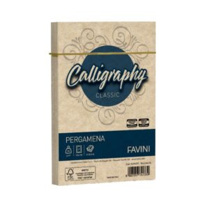 Cartotecnica Favini Cartoncini generici con busta e biglietti CF25BUSTE PERGAMENA 12X18 NOCCIOLA