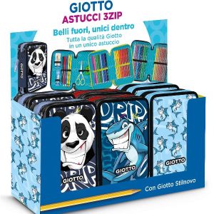 Giotto Astucci ESPOSITORE 6 ASTUCCI 3 ZIP CRYPTOPUPPETS