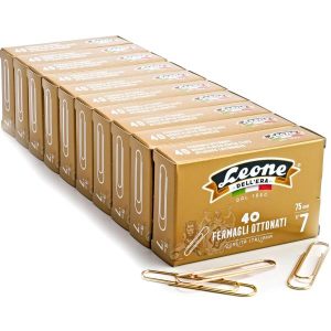 Leone Dell’Era Fermagli CF10X40 FERMAGLI OTTONATI N7