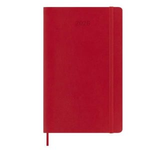 Moleskine AGENDE e DIARI 12M WKLY NTBK LG S.RED SOFT
