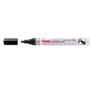Pentel Marcatori CF12MARCAT PAINT MARKER NERO 4.5MM PUNTA CONICA MEDIA