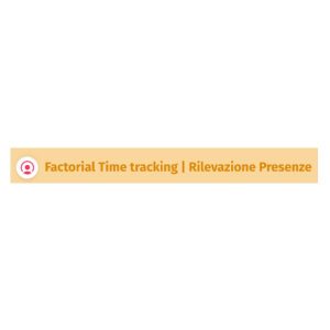 Factorial Gestione del personale Rilevazione Presenze Enterprise Yearly (add-on)
