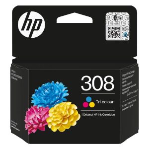 HP Inc CONSUMABILI STAMPANTI GETTO HP 308 TRI-COLOR ORIGINAL INK CARTRIDGE