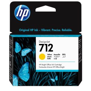 HP Inc CONSUMABILI STAMPANTI GETTO HP 712 29-ml Yellow DesignJet Ink Cartridge