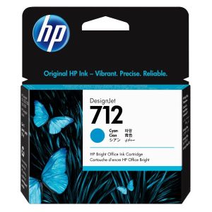 HP Inc CONSUMABILI STAMPANTI GETTO HP 712 29-ml Cyan DesignJet Ink Cartridge